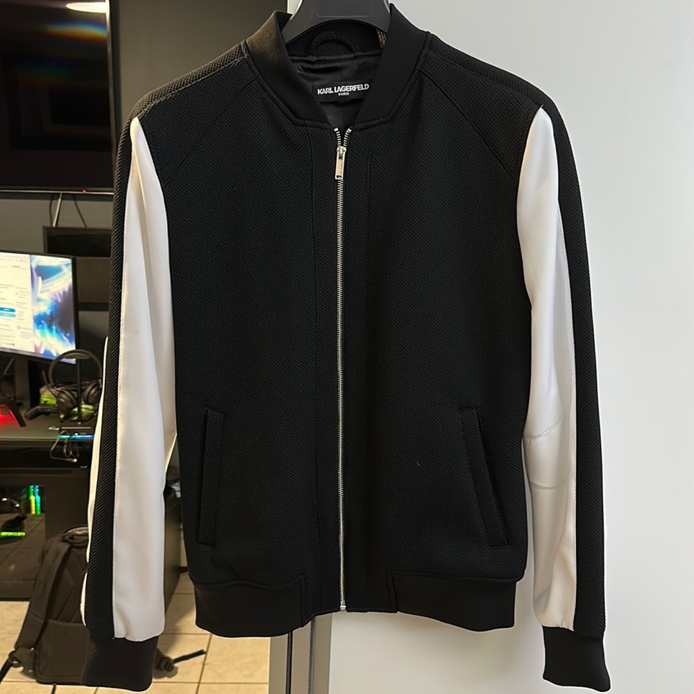 Karl Lagerfeld Men’s Bomber Jacket